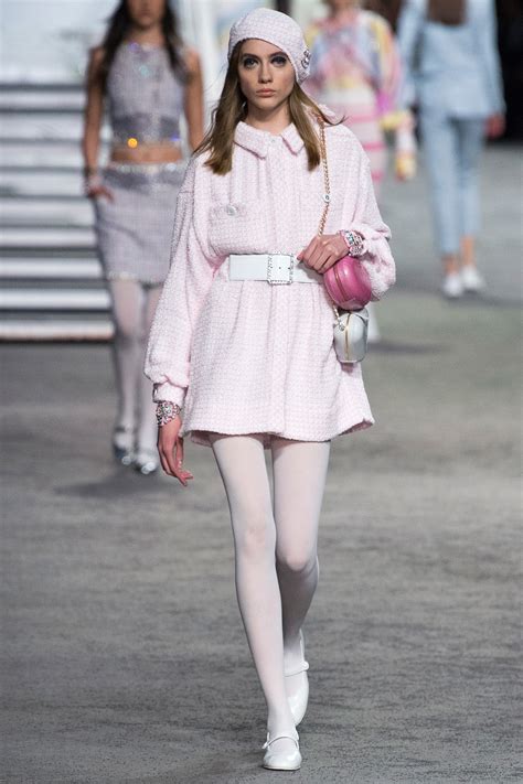 Chanel pink outfit